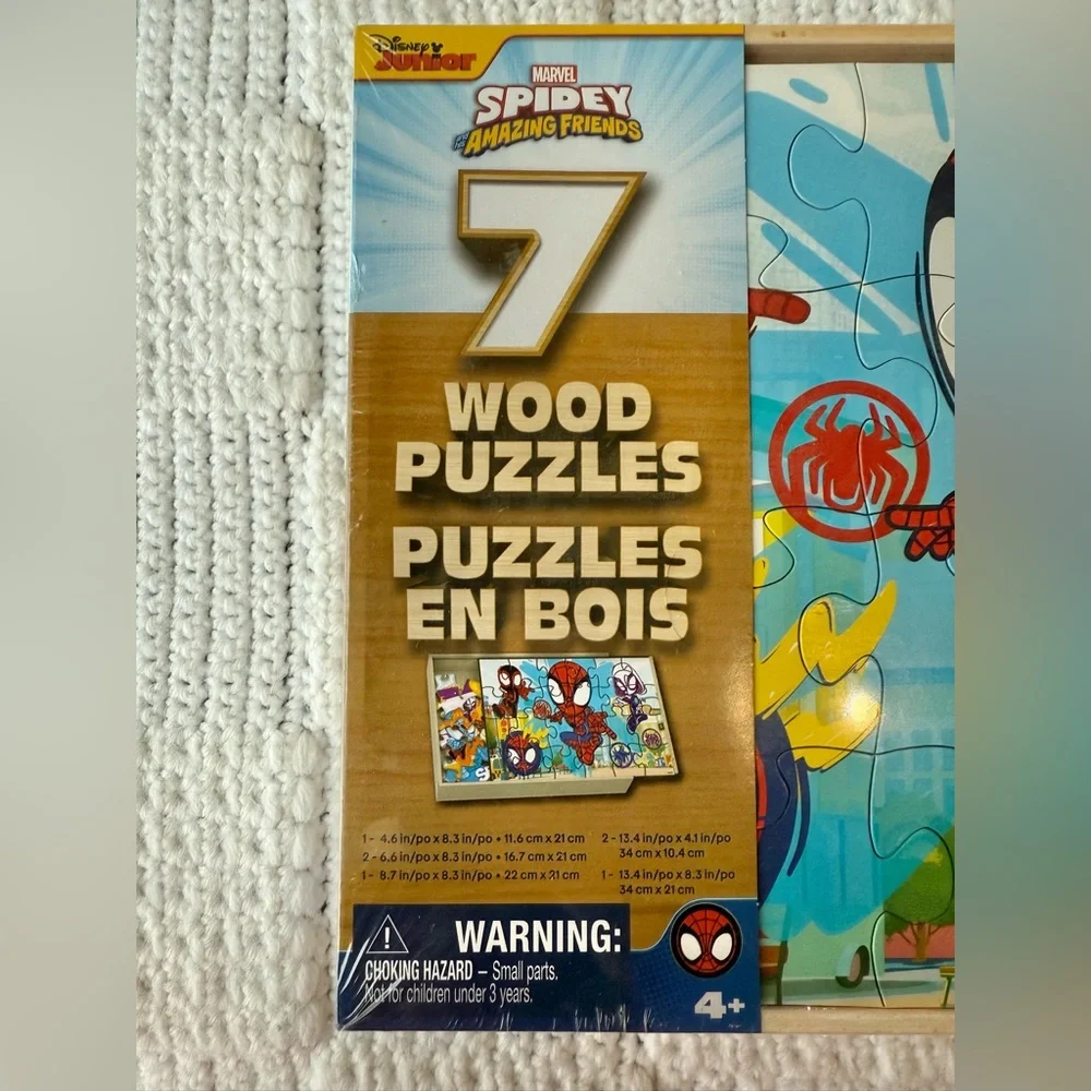 Marvel Spidey and His Amazing Friends Wood Puzzles